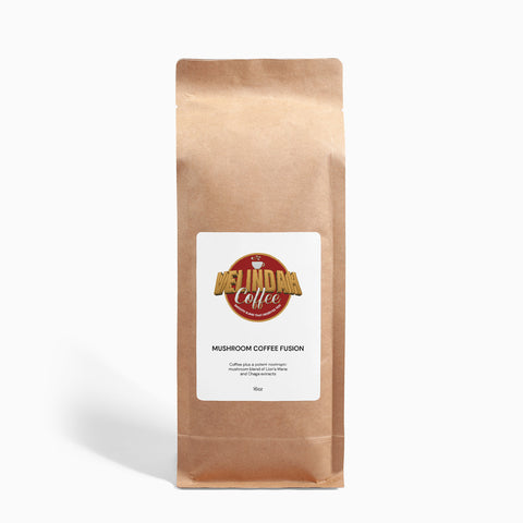 Mushroom Coffee Fusion - Lion’s Mane & Chaga 16oz